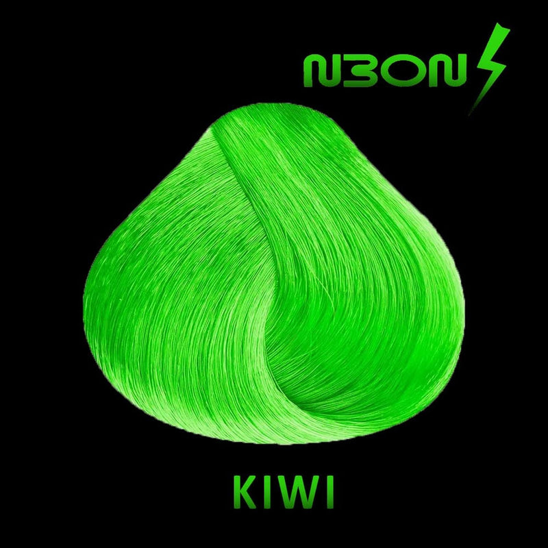 RBL COMERCIAL FRADE, S.A. DE C.V. TINTE RBL SEMI-PERMANENTE 90GR NEON KIWI