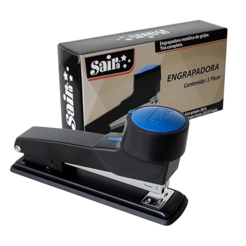 Saira DISTRIBUIDORA SAJOR, S.A. DE C.V. ENGRAPADORA SAIRA DE GOLPE PARA ESCRITORIO