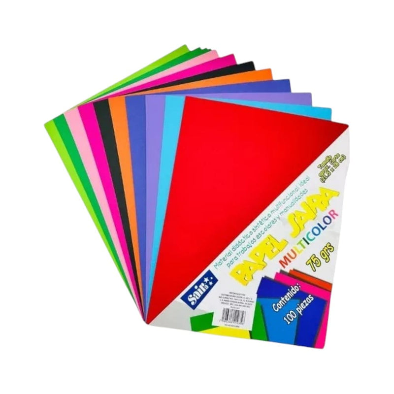 Saira DISTRIBUIDORA SAJOR, S.A. DE C.V. HOJA DE COLOR C/100PZ SAIRA SURT. BASICO