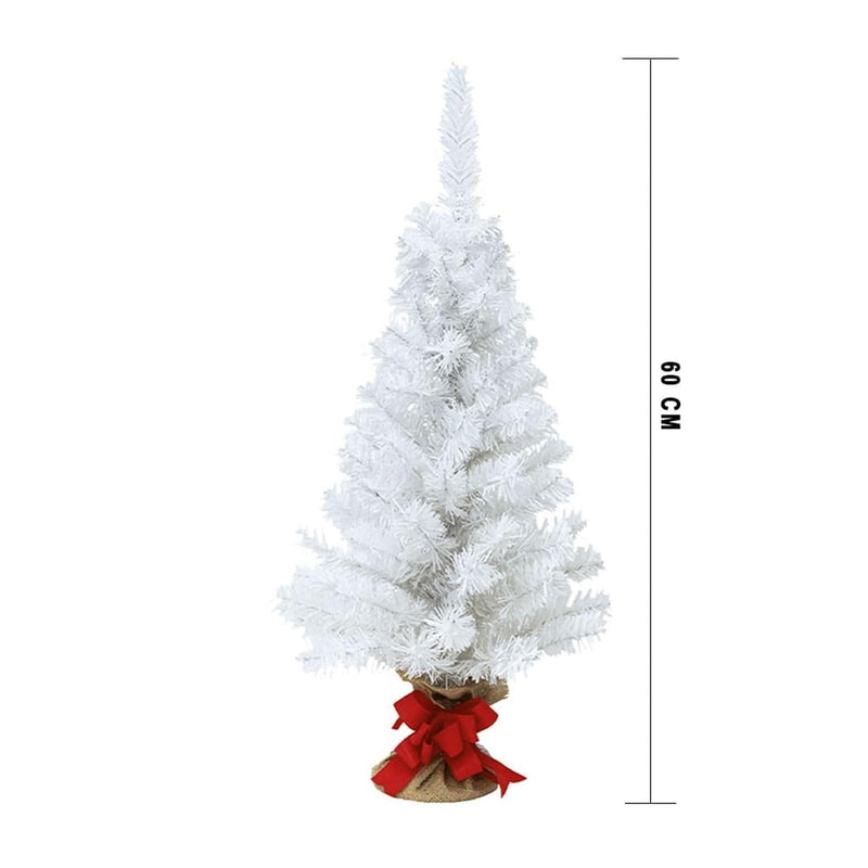 Santa´s Land JANEL (SANTA'S LAND), S.A. DE C.V. BONSAI BLANCO 60CM C/BASE YUTE