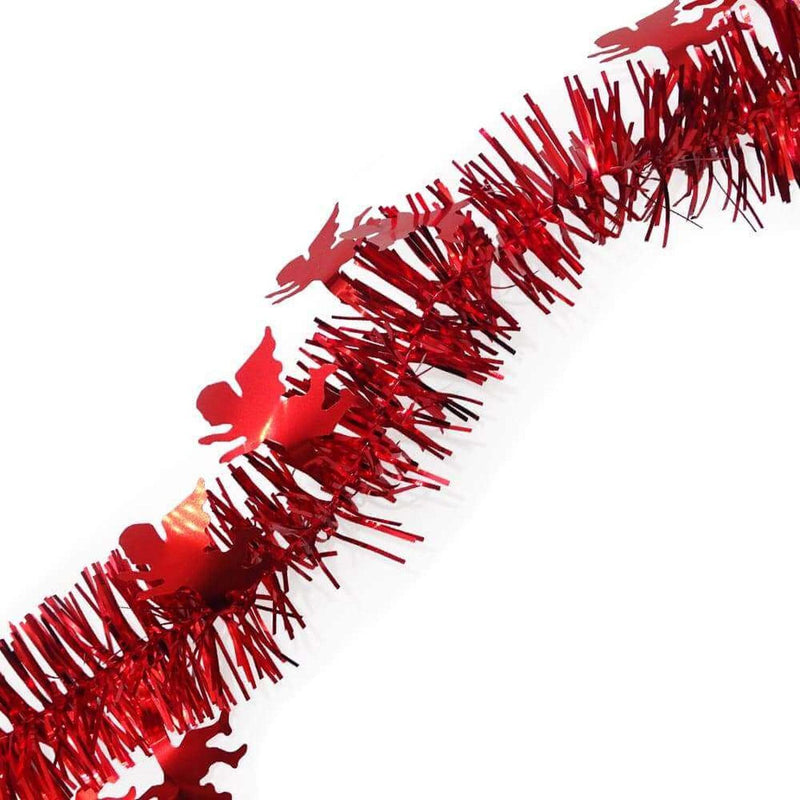 Santa´s Land JANEL (SANTA'S LAND), S.A. DE C.V. GUIRNALDA FANTASIA DOBLE ANGELITOS #5 20M ROJO