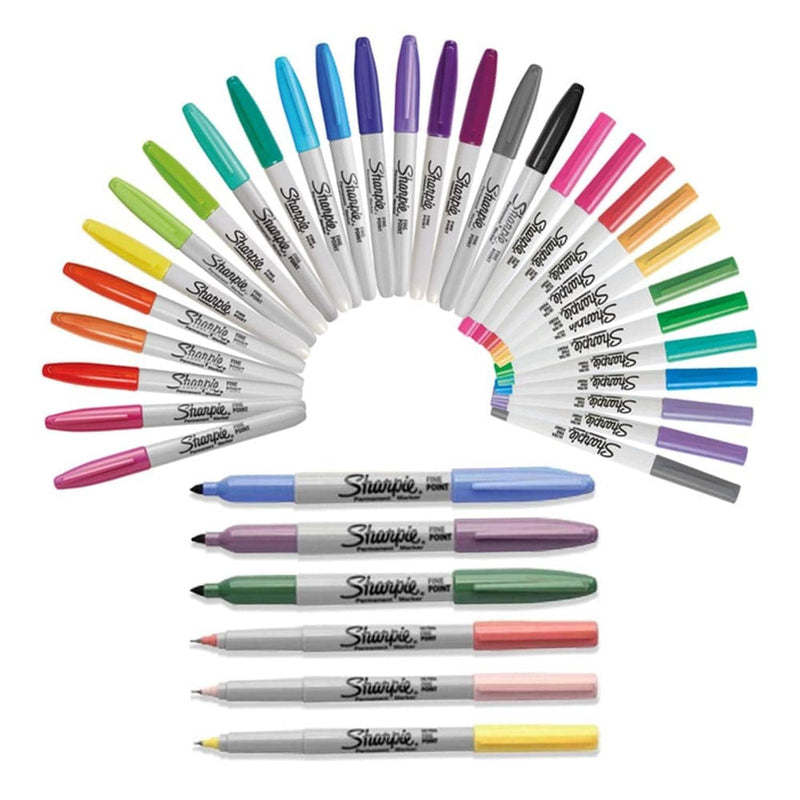 Sharpie NEWELL BRANDS DE MEXICO, S.A. DE C.V. MARCADOR SHARPIE FINO VINTAGE TRAVEL C/30PZ