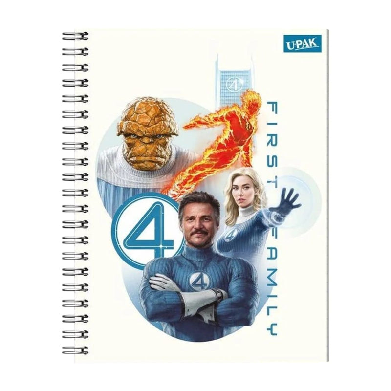 Upak UPAK, CORPORACION IMPRESORA, SA DE CV CUADERNO GLADIADOR C/100H C7 4 FANTASTICOS