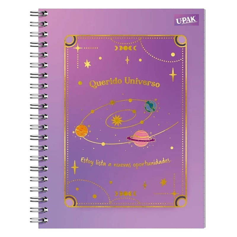 Upak UPAK, CORPORACION IMPRESORA, SA DE CV CUADERNO GLADIADOR C/100H C7 QUERIDO UNIVERSO