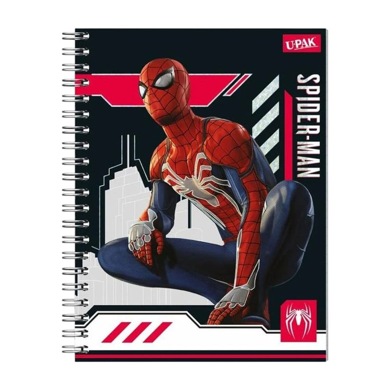 Upak UPAK, CORPORACION IMPRESORA, SA DE CV CUADERNO GLADIADOR C/100H C7 SPIDER-MAN Y ALGO MAS