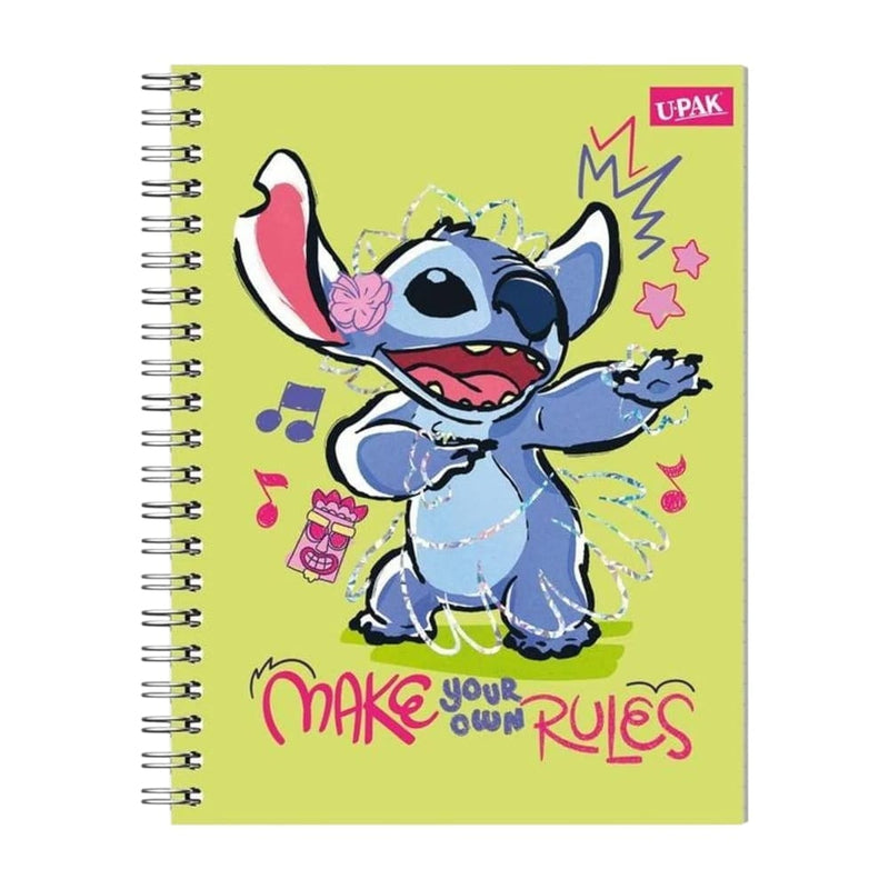 Upak UPAK, CORPORACION IMPRESORA, SA DE CV CUADERNO GLADIADOR C/100H C7 STITCH TRAVIESO