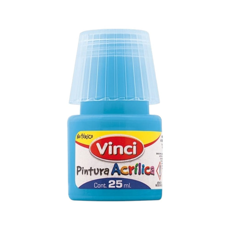 Vinci DIXON COMERCIALIZADORA, S.A. DE C.V. PINTURA ACRILICA VINCI 25ML 022 AZUL PASTEL