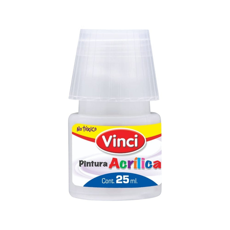 Vinci DIXON COMERCIALIZADORA, S.A. DE C.V. PINTURA ACRILICA VINCI 25ML 030 BLANCO DE TITANIO