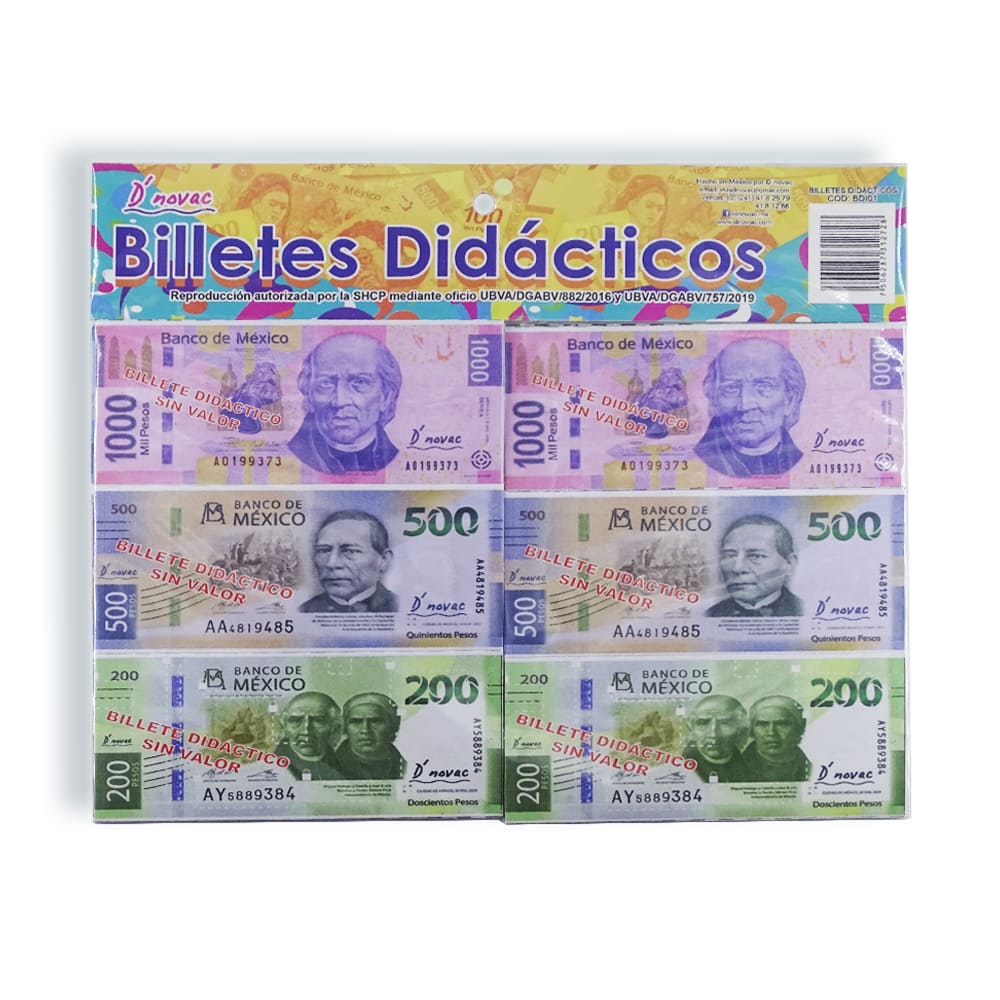 100 Billetes Juguete Dinero Didácticos Dólar Papel Utilería