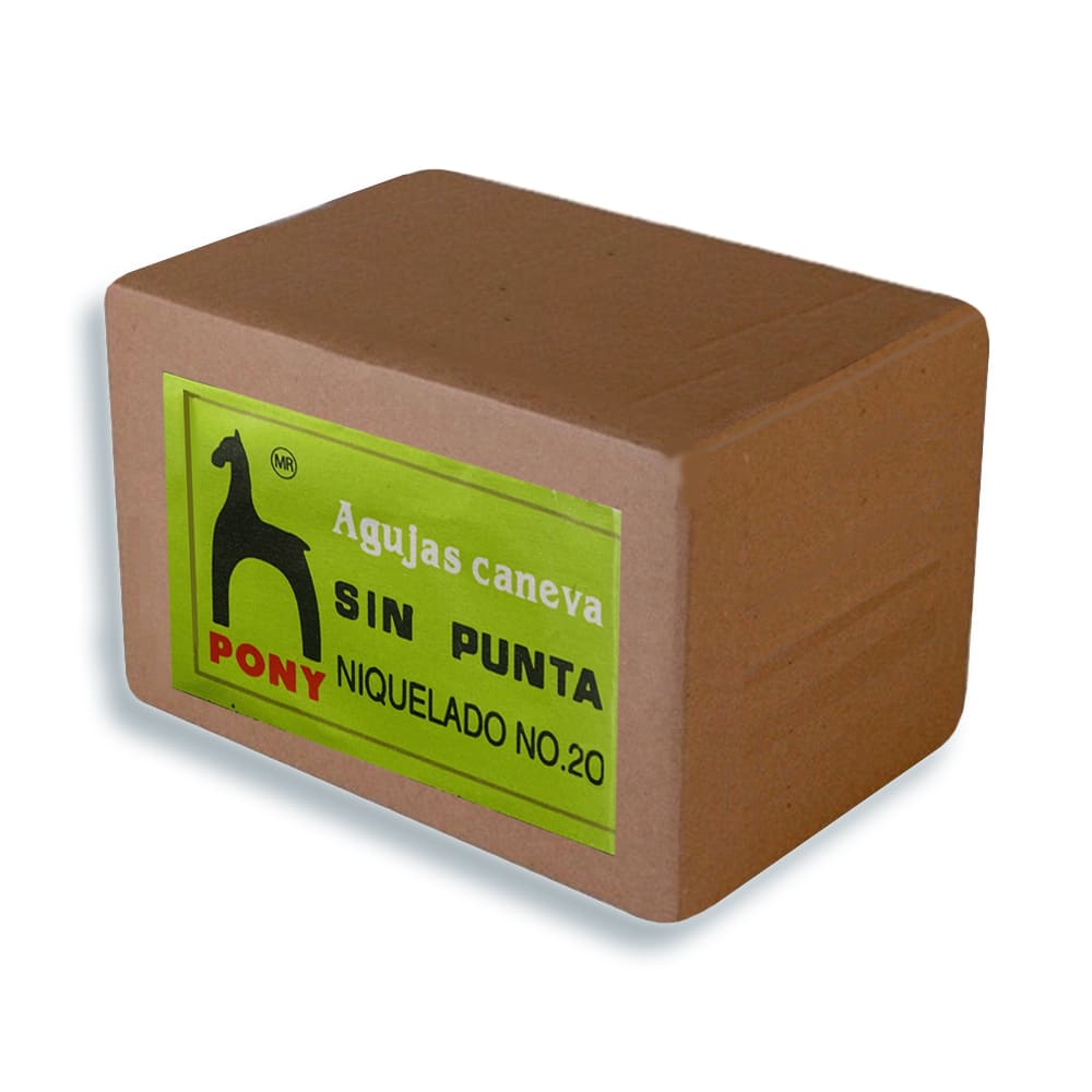 Aguja Pony 5851 Punto Cruz Sin Punta Pack 30