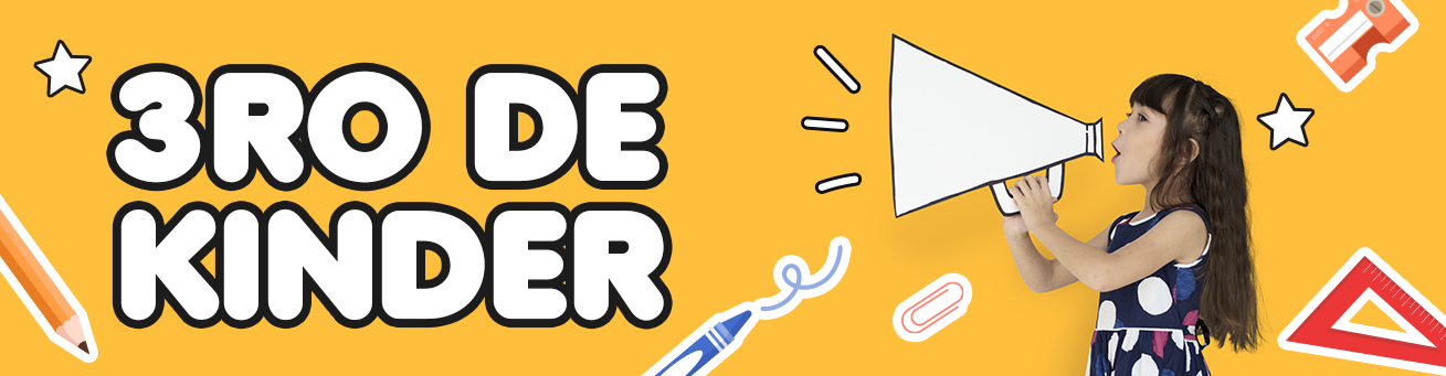 KINDER-TERCER GRADO
