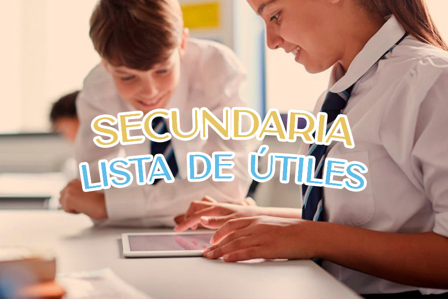 Hojas de colores, Plastilinas, Silicón, Diccionarios, Fomi, Calculadoras, Carpetas y más.