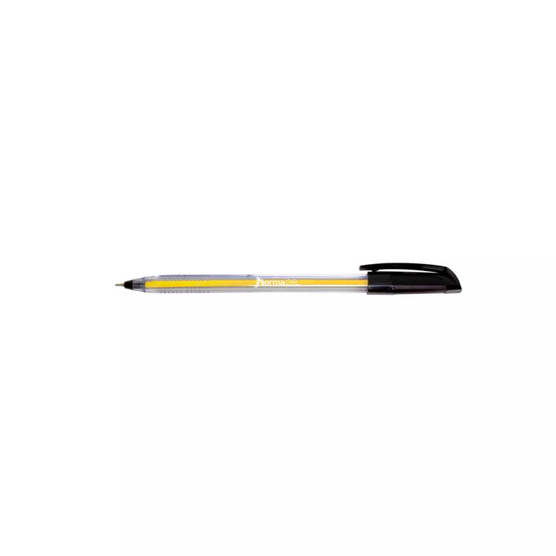 BOLIGRAFO NORMA PTO MEDIO C/12PZ NEGRO