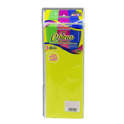 PAPEL CHINA C/3PZ PASCUA