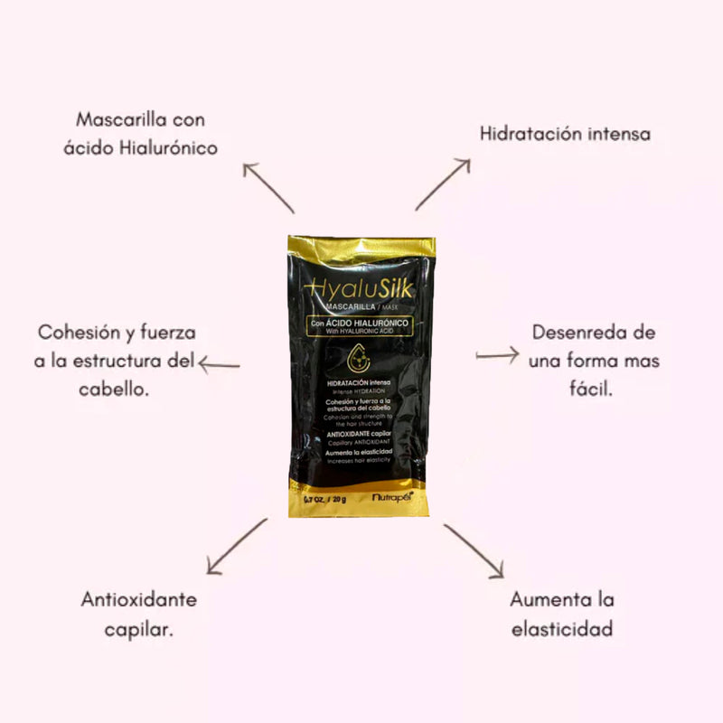 MASCARILLA 20G HYALISILK ELASTICIDAD Y COHESION