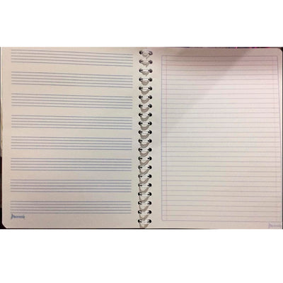 CUADERNO DOBLE-O PROF. MUSICA C/80H