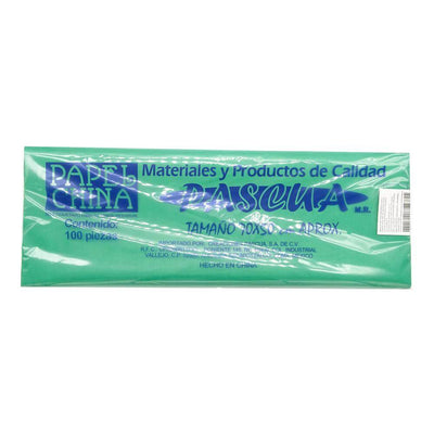 PAPEL CHINA C/100PZ PASCUA COLOR A ELEGIR