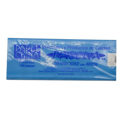 PAPEL CHINA C/100PZ PASCUA COLOR A ELEGIR