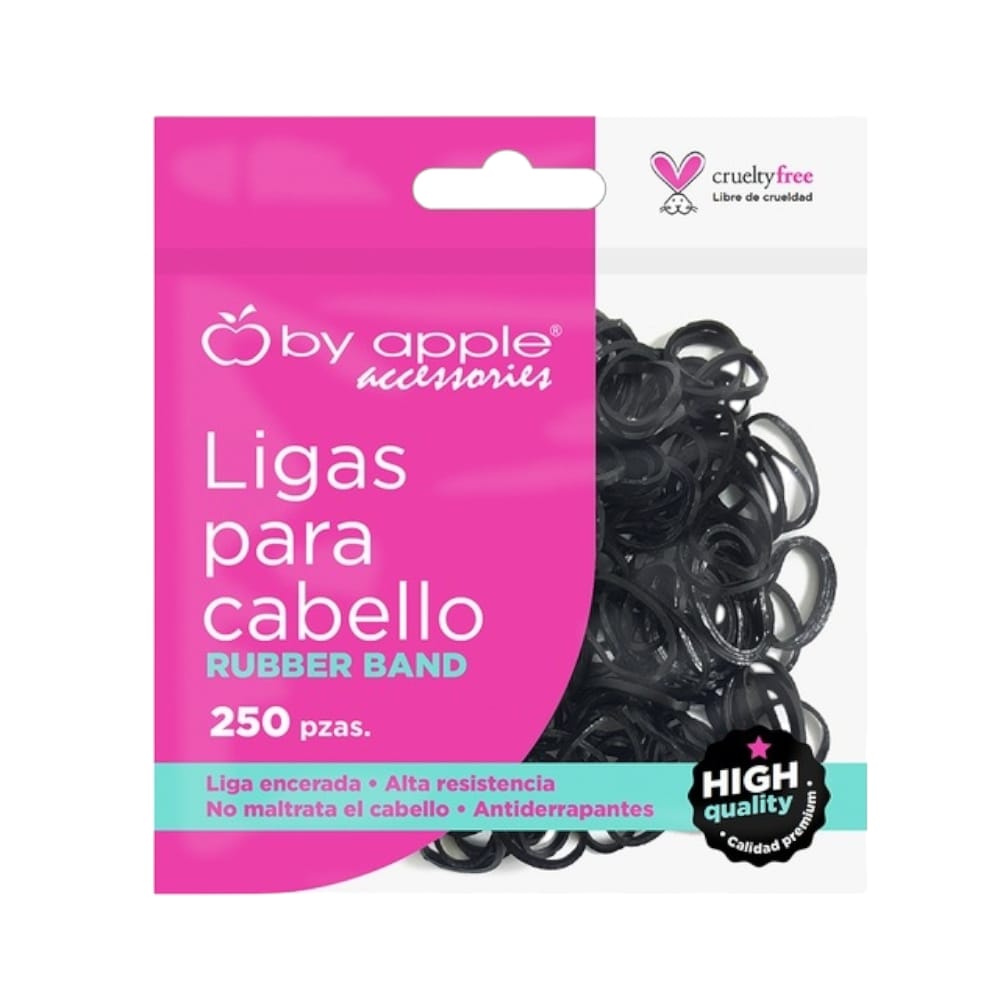 LIGA PARA CABELLO C/250PZ AND NEGRA