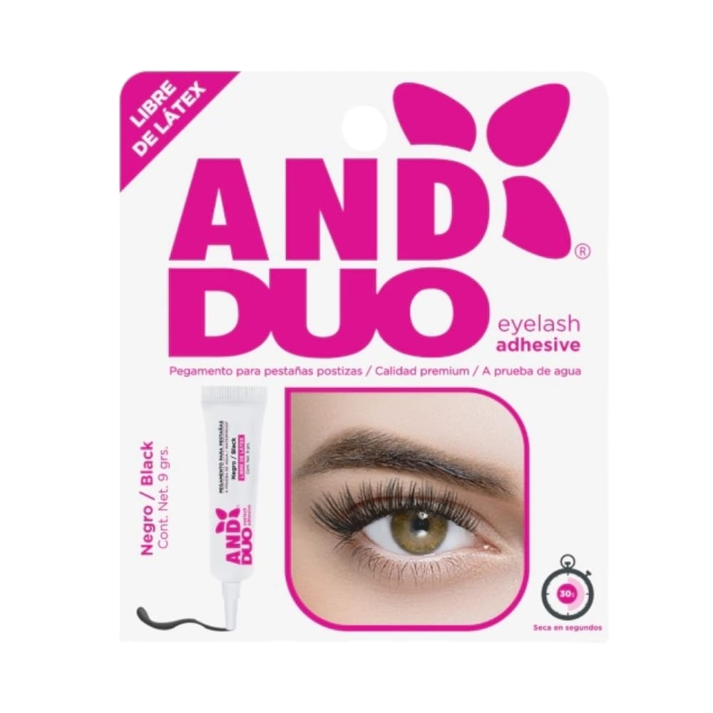 PEGAMENTO PARA PESTAÑA AND 9GR NEGRO