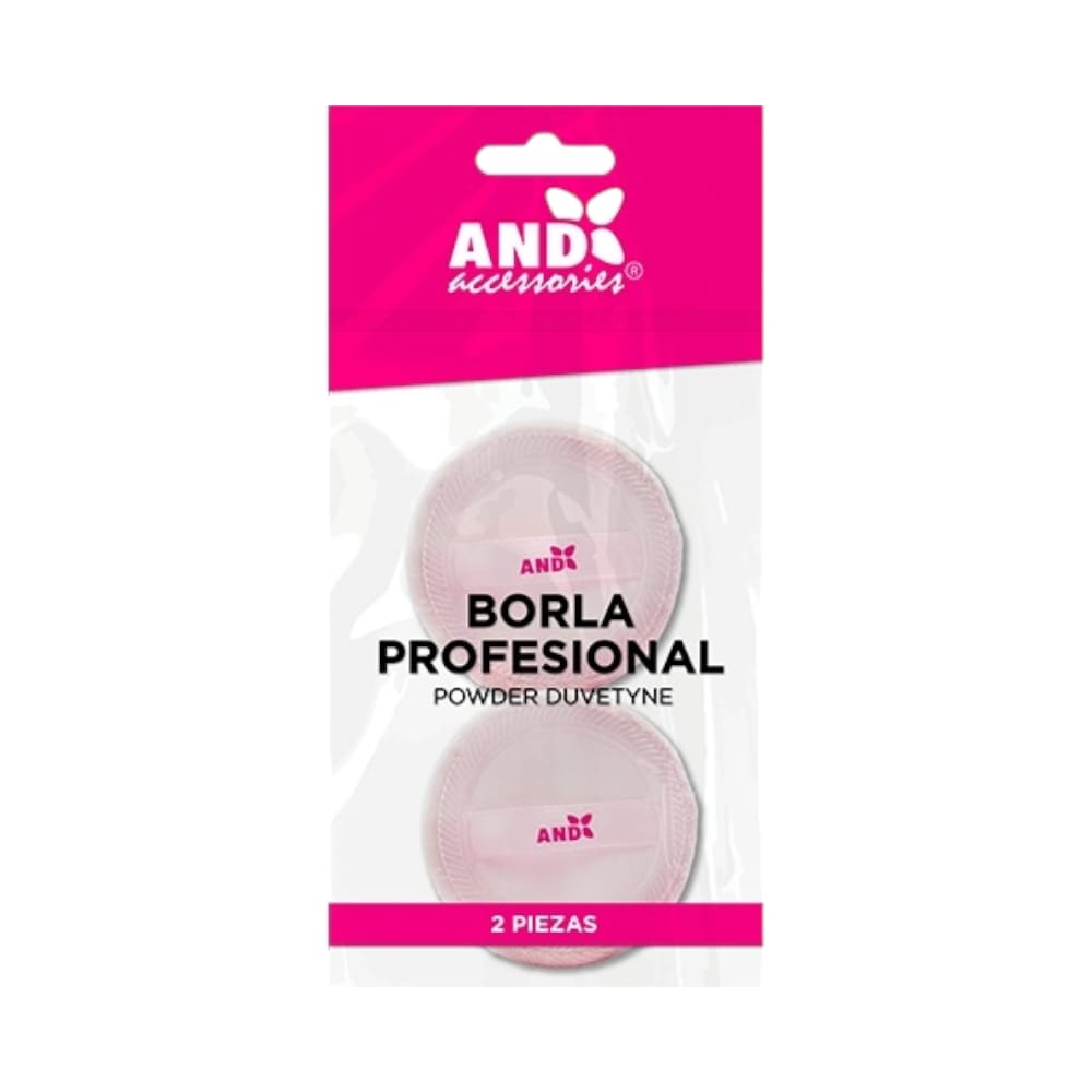 BORLA PROFESIONAL 6CM C/2PZ AND