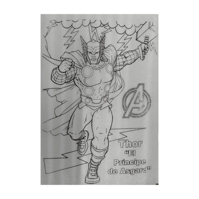 PAPEL PELLON GRUESO PARA COLOREAR*