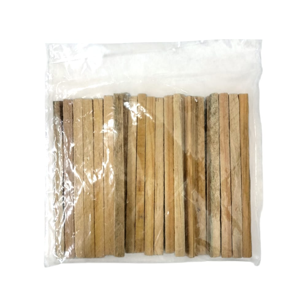 PALO CUADRADO NATURAL C/25PZ