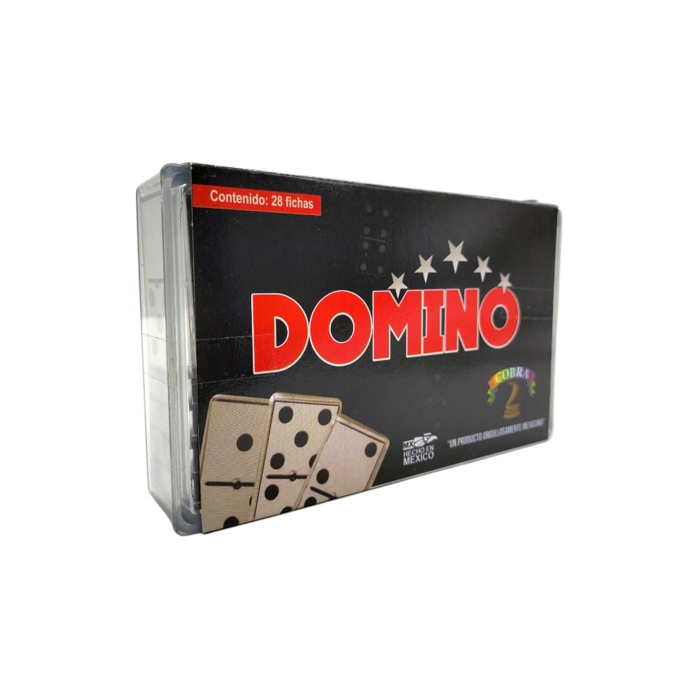 DOMINO COBRA CAJA DE PLASTICO