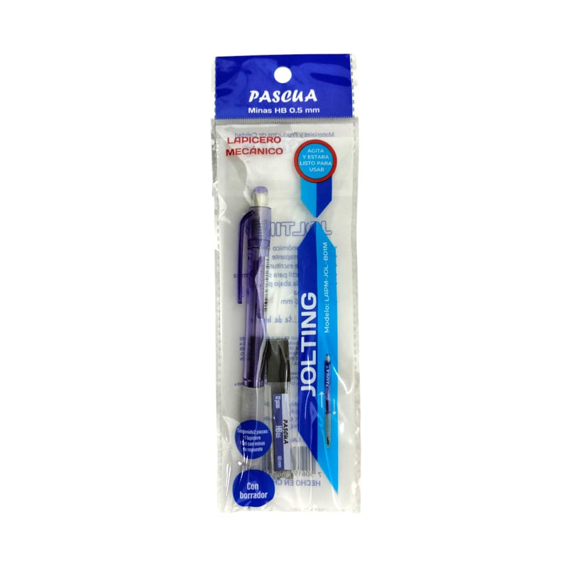 LAPICERO MECANICO PASCUA 0.5MM JOLTING C/1PZ + PUNTILLAS