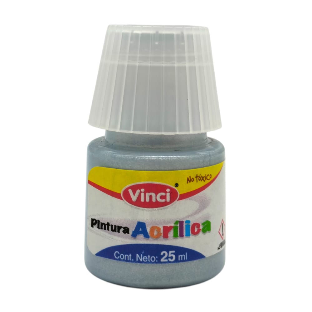 PINTURA ACRILICA VINCI 25ML PLATA
