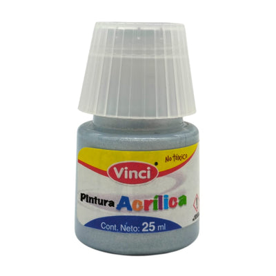 PINTURA ACRILICA VINCI 25ML PLATA
