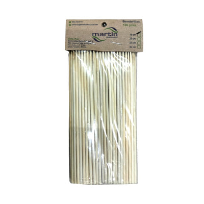 BANDERILLA BAMBU C/100PZ 25CM
