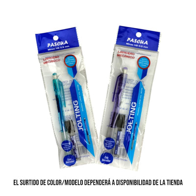 LAPICERO MECANICO PASCUA 0.5MM JOLTING C/1PZ + PUNTILLAS