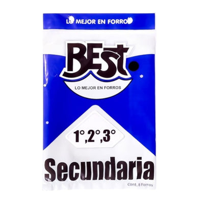 FORRO PARA LIBROS DE TEXTO BEST SECUNDARIA