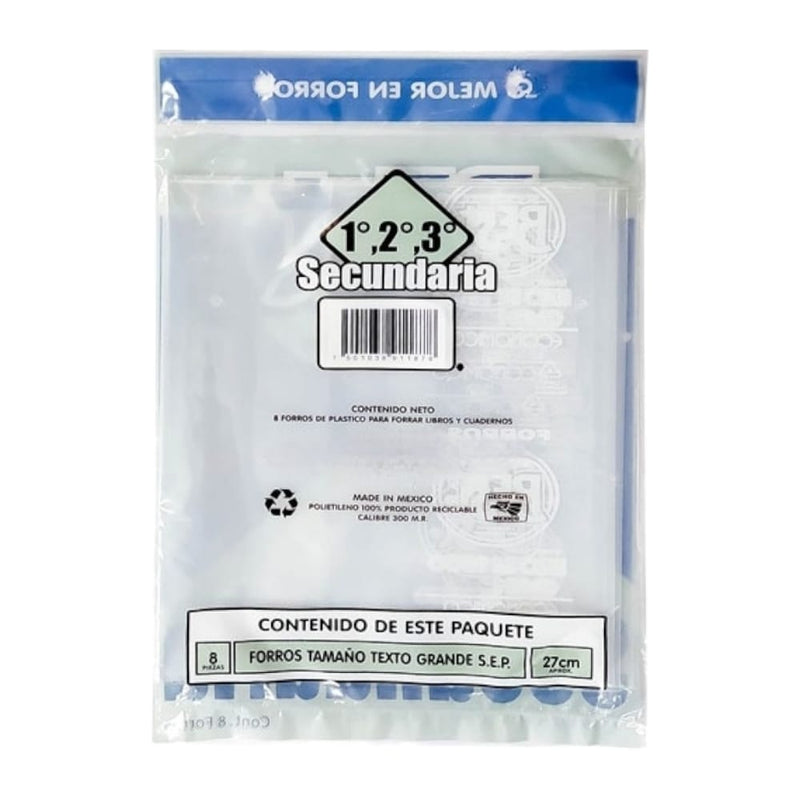 FORRO PARA LIBROS DE TEXTO BEST SECUNDARIA