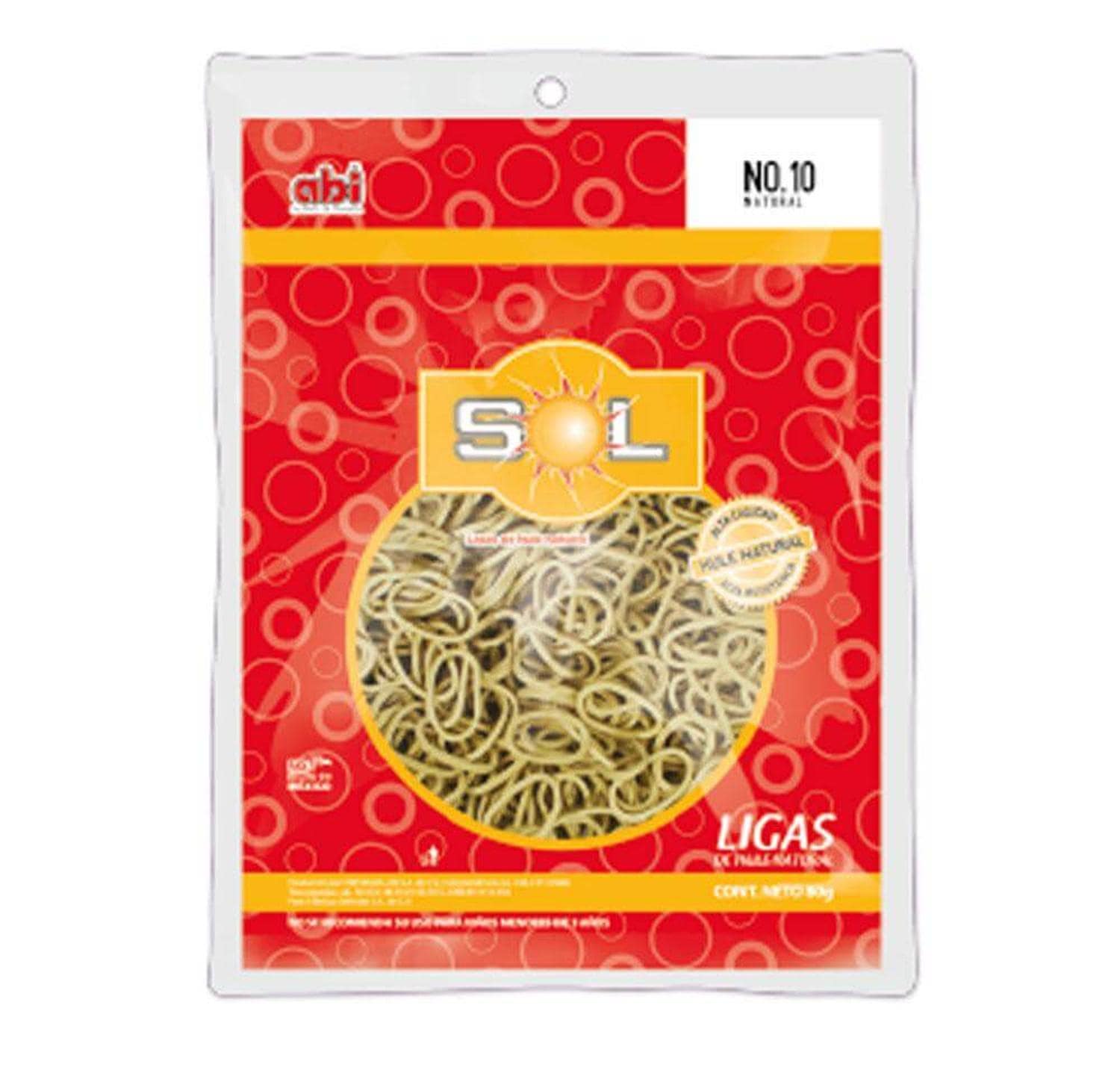 Abi FABRICAS SELECTAS DEL CENTRO, S.A. DE C.V. LIGA SOL COLOR NATURAL C/80GR #10