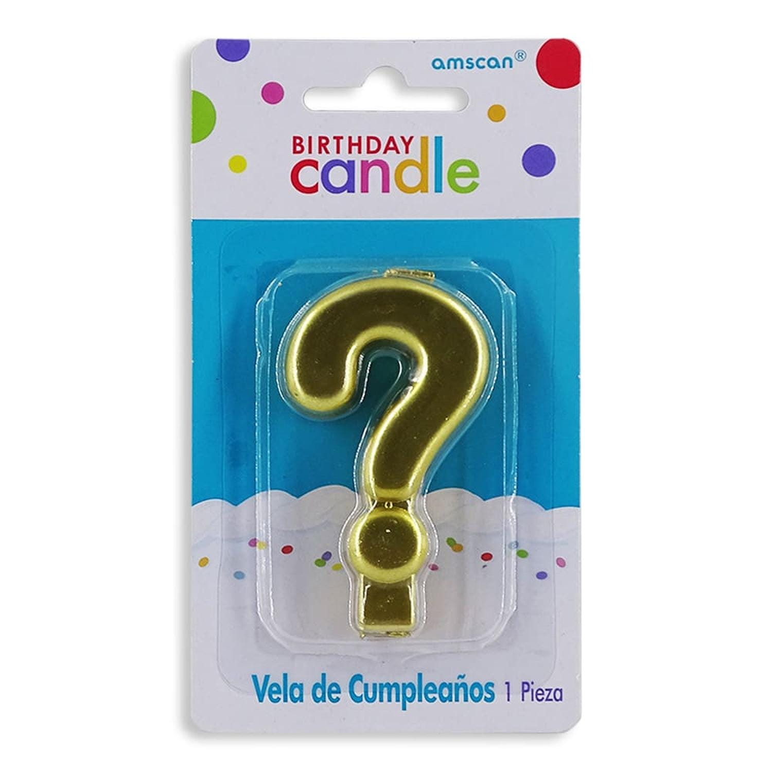 amscan GRANMARK, S.A. DE C.V. VELA GRANMARK NUMERICA METALICA ORO #?