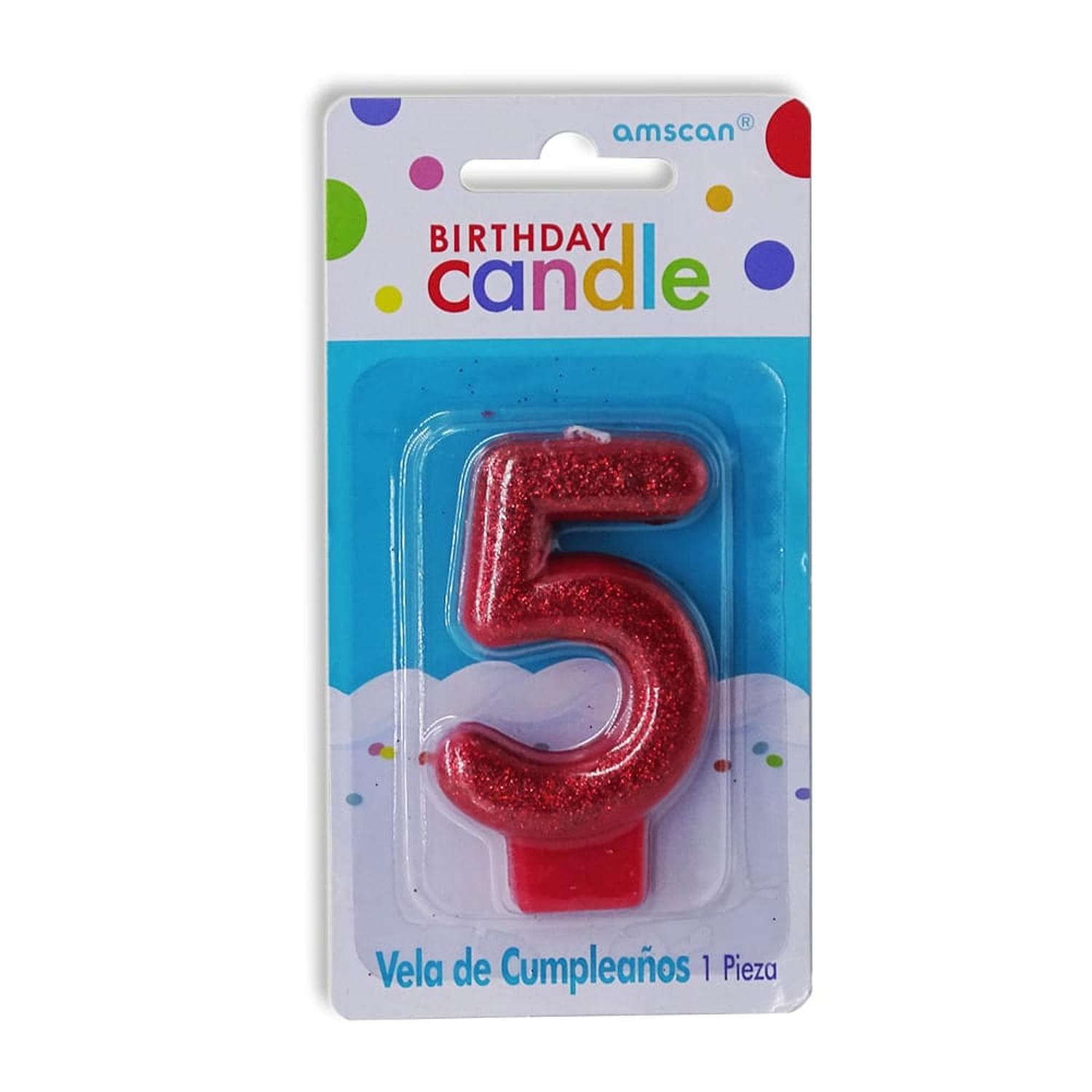 amscan GRANMARK, S.A. DE C.V. VELA NUMERICA BRILLOS #5