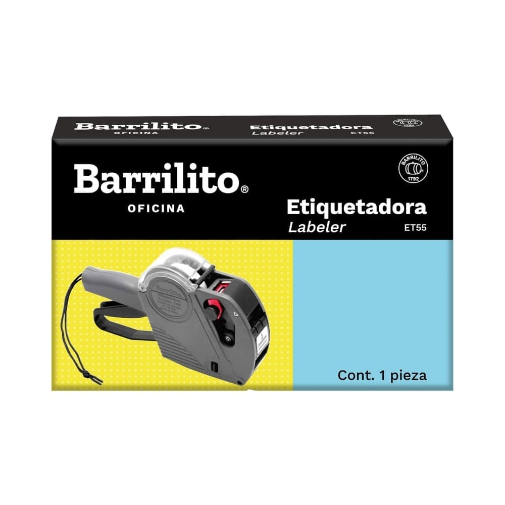 Barrilito GOBA INTERNACIONAL, S.A. DE C.V. ETIQUETADORA MANUAL BARRILITO