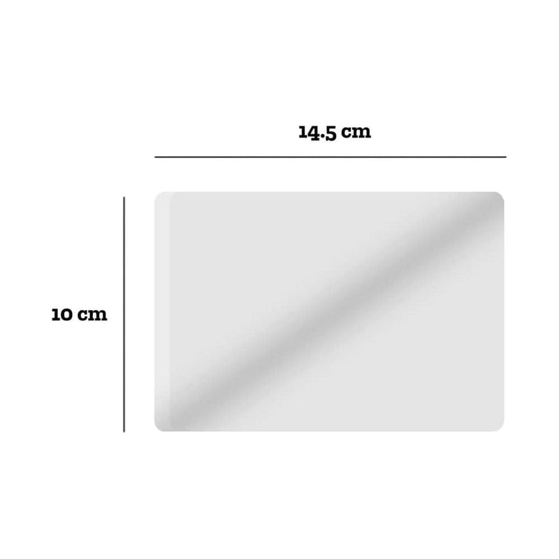 Barrilito GOBA INTERNACIONAL, S.A. DE C.V. MICA TERMICA BARRILITO  C/100PZ T/CIRCULACION 100X145MM