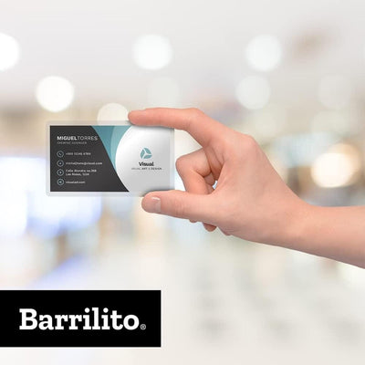 Barrilito GOBA INTERNACIONAL, S.A. DE C.V. MICA TERMICA BARRILITO C/100PZ T/CREDENCIAL
