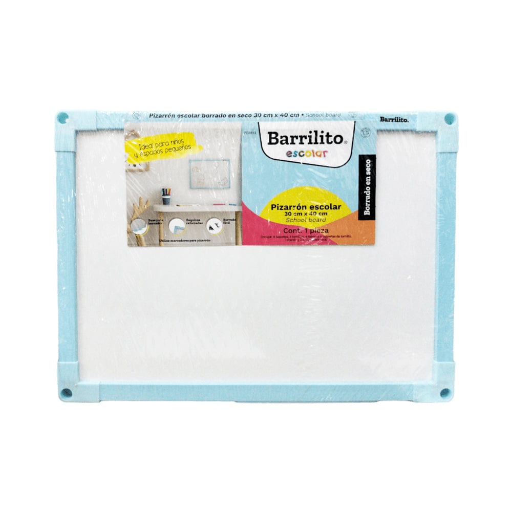 Barrilito GOBA INTERNACIONAL, S.A. DE C.V. PIZARRON ESCOLAR 30X40CM AZUL BARRILITO