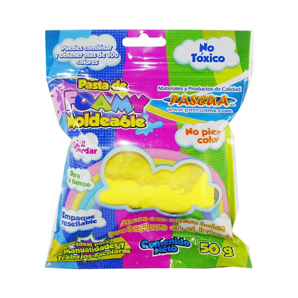 Foamy Moldeable Pascua 50G. Amarillo Canario – Tuksonora