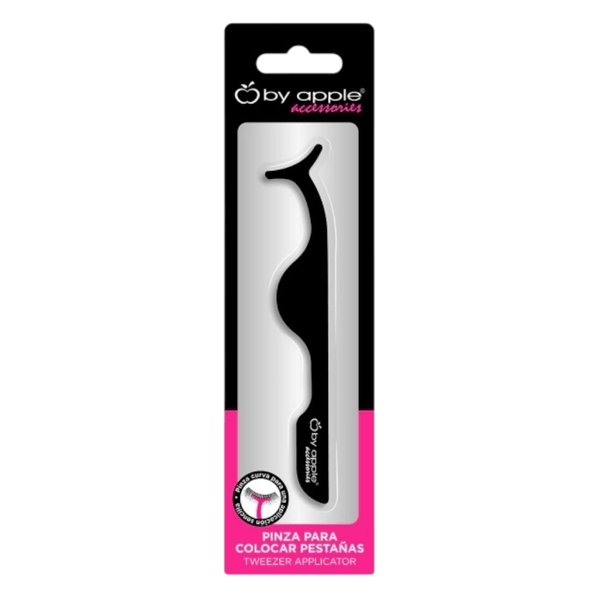 By Apple Accessories ANANDA DISTRIBUCIONES, S.A. DE C.V. PINZA CURVA PARA COLOCAR PESTAÑA NEGRO