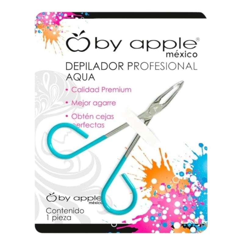 By apple ANANDA DISTRIBUCIONES, S.A. DE C.V. AQUA PINZA PARA DEPILAR BY APPLE GRANDE