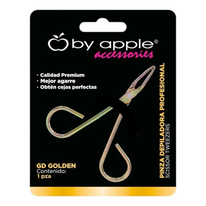 By apple ANANDA DISTRIBUCIONES, S.A. DE C.V. GOLDEN PINZA PARA DEPILAR BY APPLE GRANDE