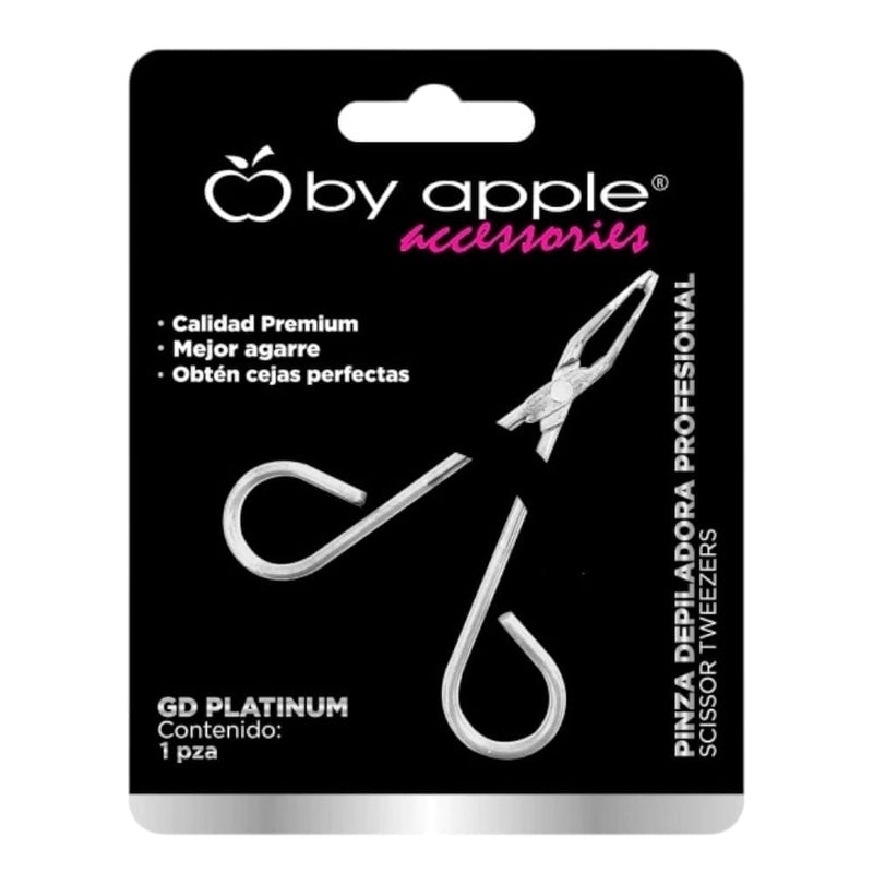 By apple ANANDA DISTRIBUCIONES, S.A. DE C.V. PLATINUM PINZA PARA DEPILAR BY APPLE GRANDE