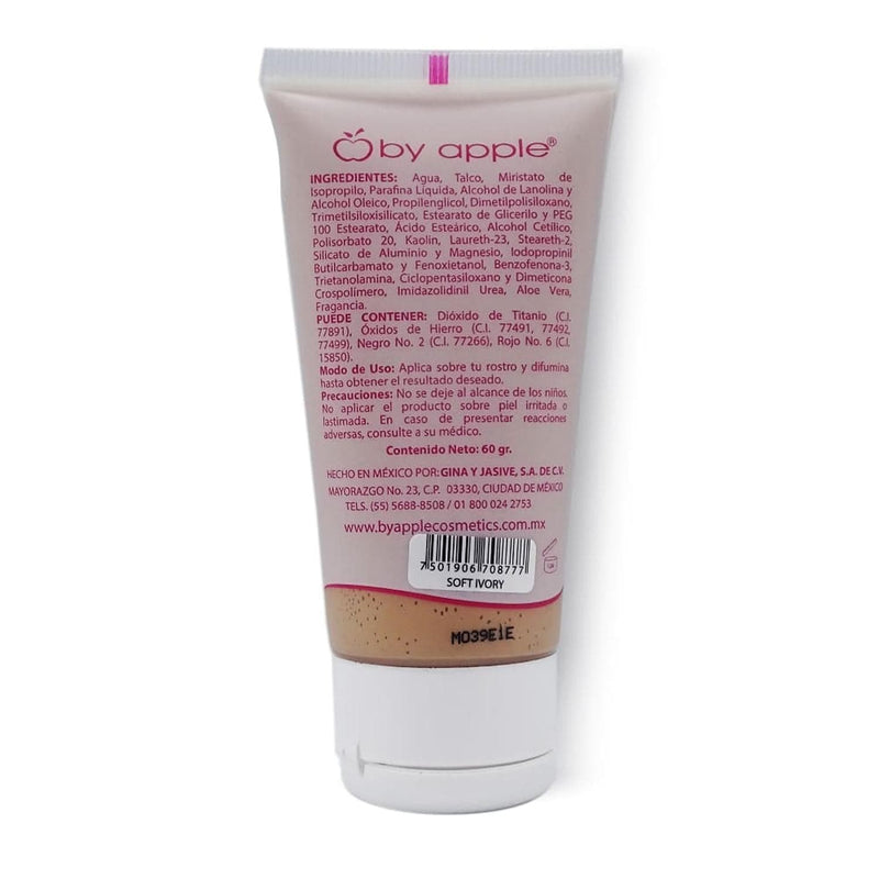 By apple GINA Y JASIVE, S.A. DE C.V. BB CREAM BY APPLE SOFT IVORY