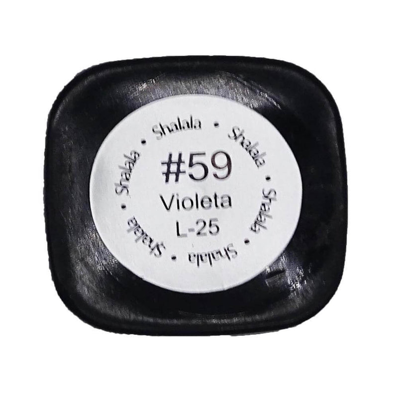 By apple GINA Y JASIVE, S.A. DE C.V. LABIAL SHALALA HOLOGRAMA 59 VIOLETA*