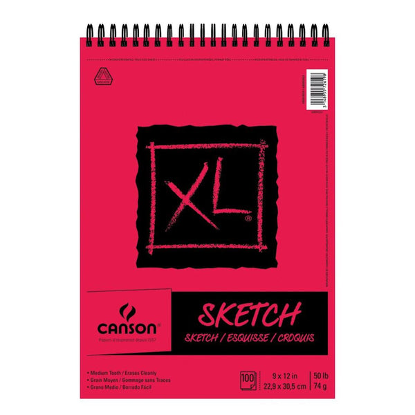 Canson ARTE, DIXON COMERCIALIZADORA, SA DE CV ALBUM XL SKETCH CANSON 74G 22.9X30.5CM C/100H